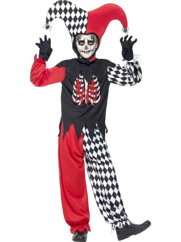 Costum arlechin horror copil