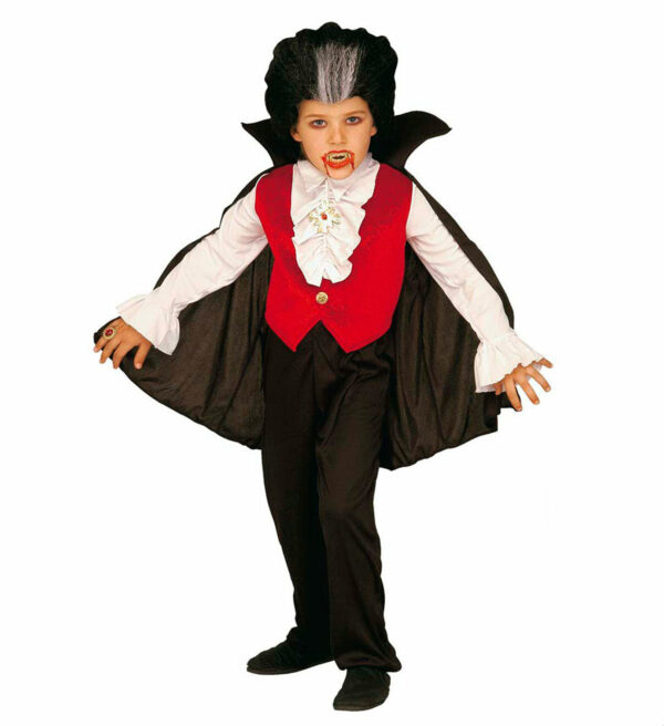 Costum baiat vampir contele dracula 5 7 ani 128 cm