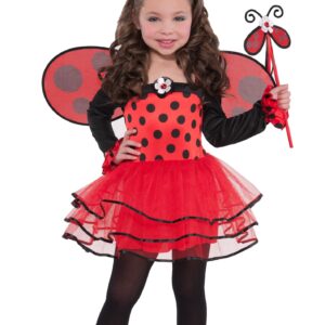 Costum buburuza balerina 3-4 ani