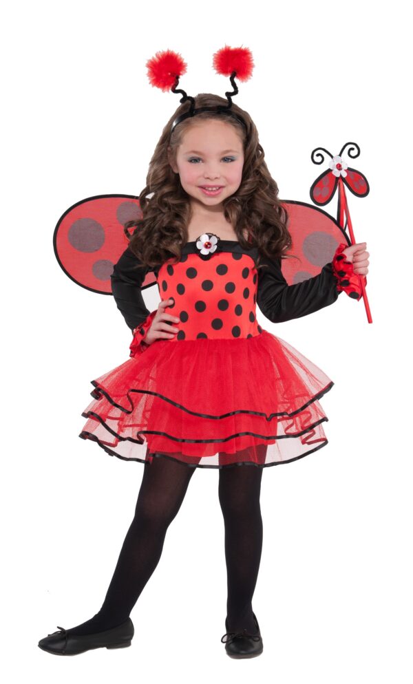 Costum buburuza balerina 3-4 ani