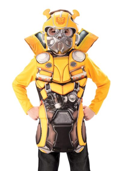 Costum bumblebee 2 piese 4 5 ani 116cm 5 7 ani 128 cm 7 8 ani 134 cm