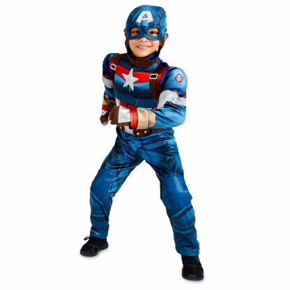 Costum capitan america 5 6 ani 5 6 ani 120 cm 5 7 ani 128 cm