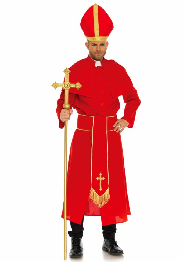 Costum cardinal rosu marimea ml