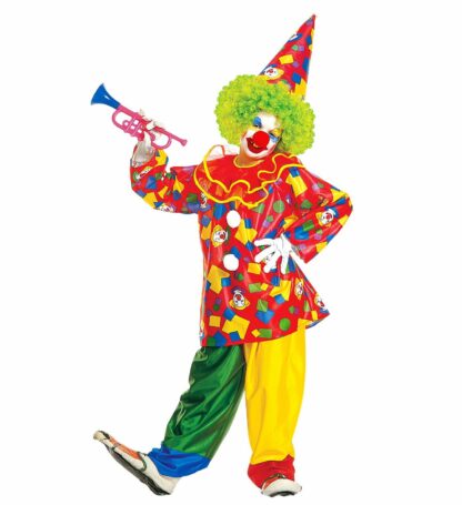 Costum clown amuzant copii 8 10 ani 140 cm