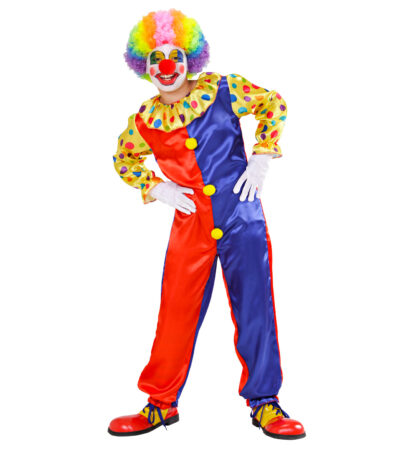 Costum clown copii 8 10 ani 140 cm