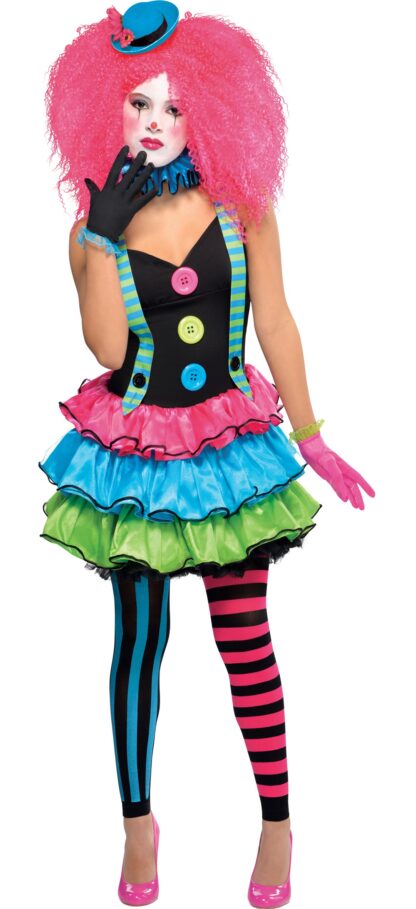 Costum clown girl 10 12 ani