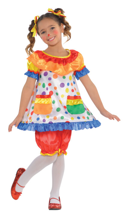 Costum clown girl 4 6 ani