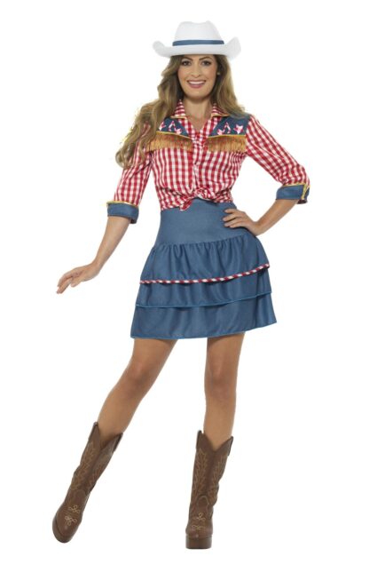 Costum cowgirl rodeo adult marimea s