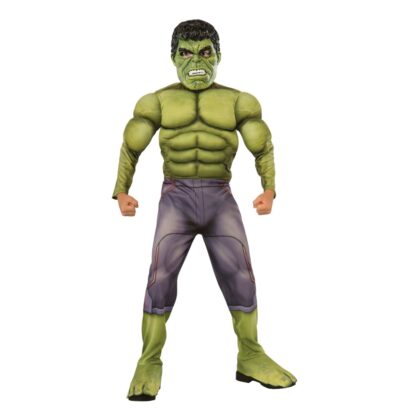 Costum deluxe hulk marvel 5 6 ani