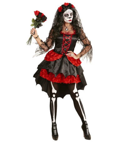 Costum dia de los muertos femei marimea l