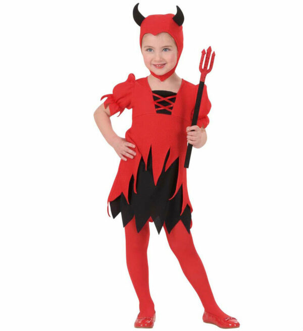 Costum diavolita rosie copii halloween