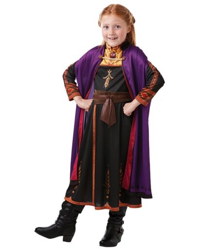 Costum disney anna frozen 2 7 8 ani 134 cm