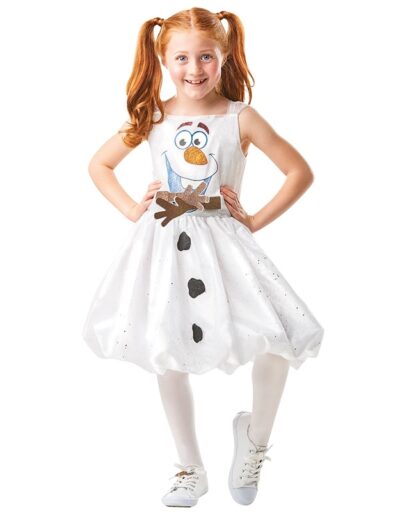 Costum disney olaf fetite 3 4 ani 110 cm