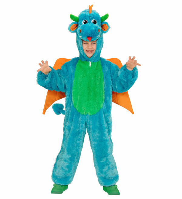 Costum dragon copil 1 2 ani 98 cm