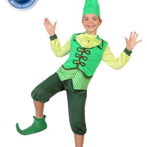 Costum elf verde baieti