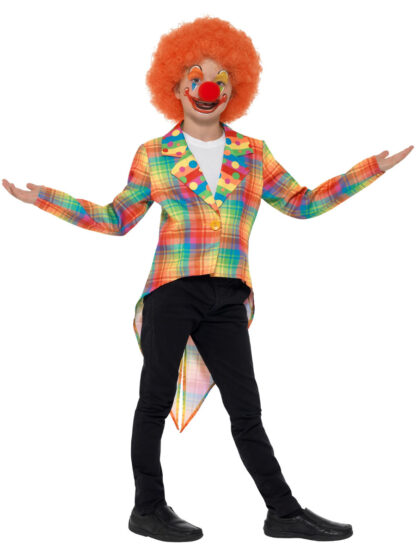 Costum frac clown copii 5 7 ani 128 cm