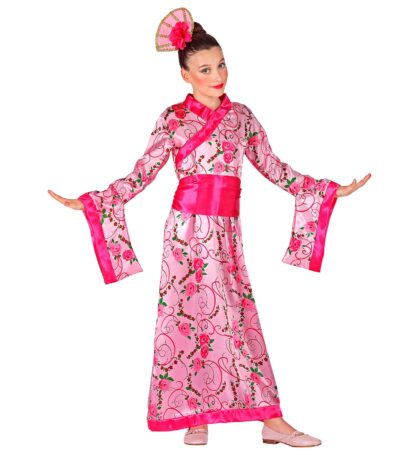 Costum geisha copii 4 5 ani 116cm