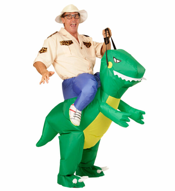 Costum gonflabil dinozaur