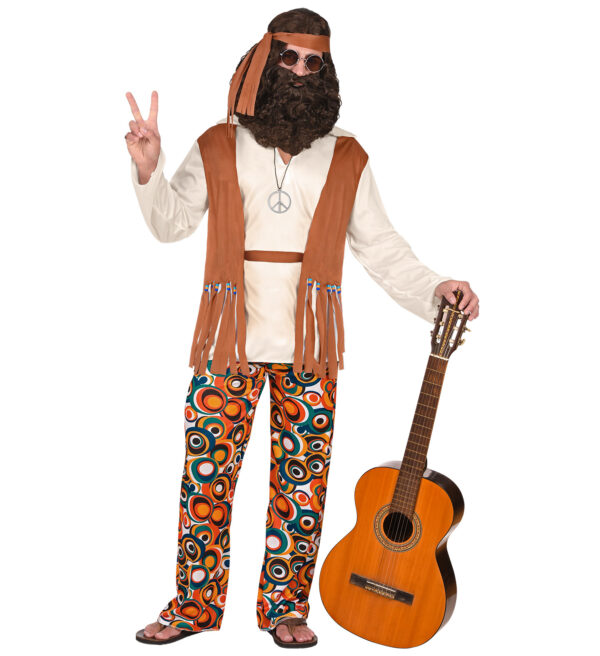 Costum hippie barbat marimea xl