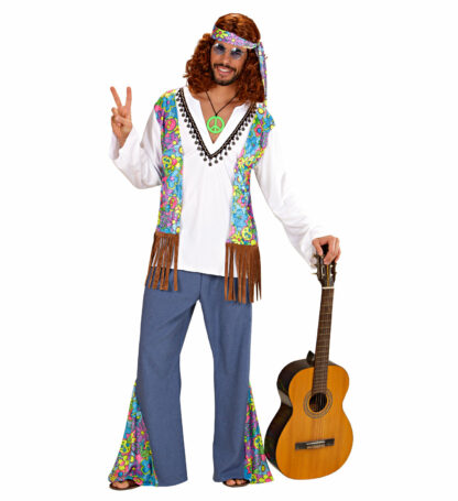 Costum hippie woodstock marimea s
