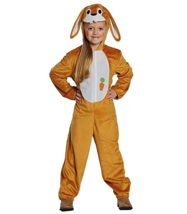 Costum iepure maro copii