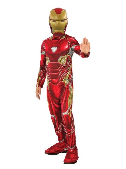 Costum iron man infinity war copii 4 5 ani 116cm