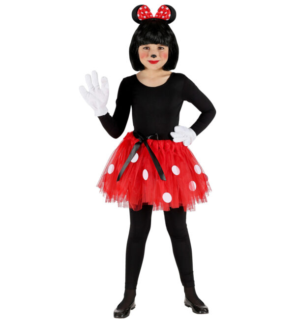 Costum minnie 2 piese 4-5 ani costum
