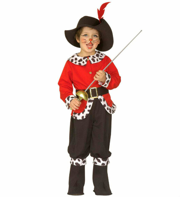 Costum motanul incaltat