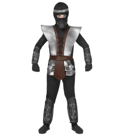 Costum ninja master premium 5 7 ani 128 cm