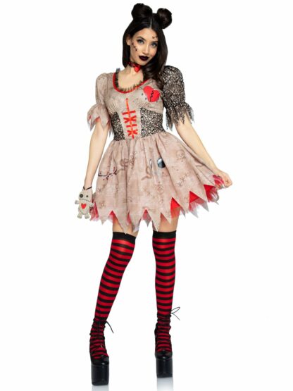 Costum papusa voodoo halloween marimea sm