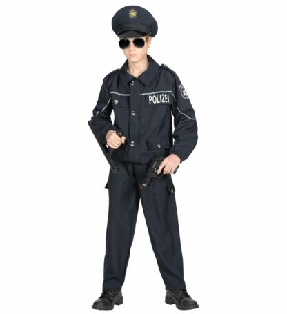 Costum politist german polizei 5 7 ani 128 cm