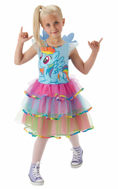 Costum rainbow dash micul meu ponei 3 4 ani 110 cm