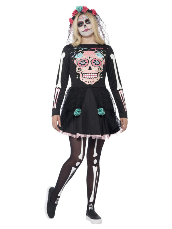 Costum schelet adolescenti marimea xs