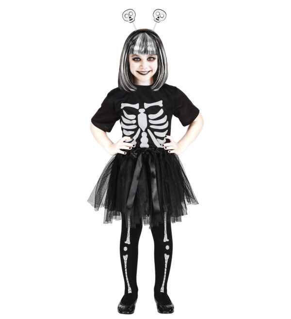 Costum schelet fetite 3 piese