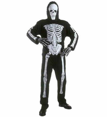 Costum schelet skeleton copii 8 10 ani 140 cm