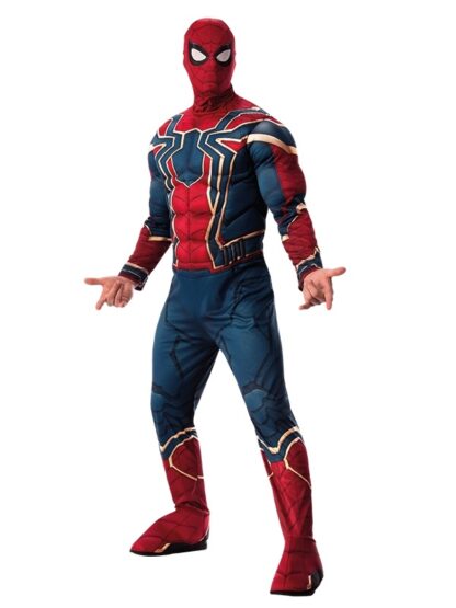 Costum spiderman adult iron marimea l m ml