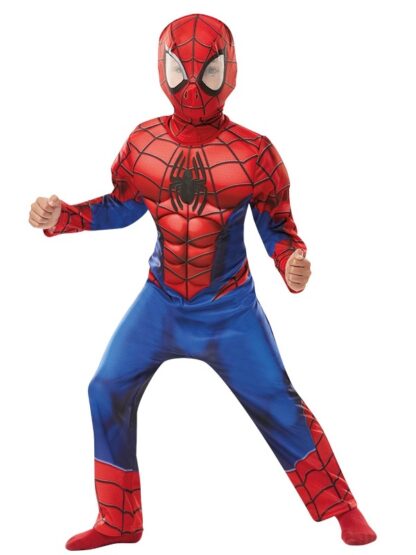 Costum spiderman copii 3 4 ani 110 cm