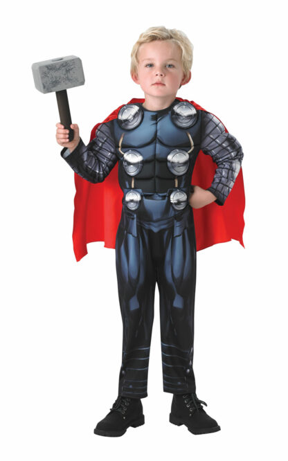 Costum thor copii deluxe 5 6 ani 120 cm