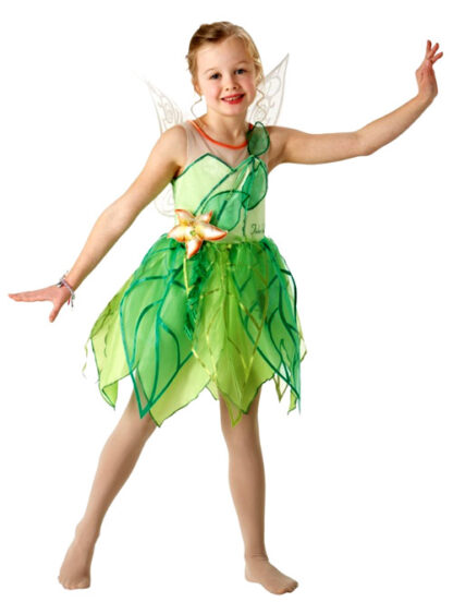 Costum tinker bell clopotica 5 6 ani 120 cm