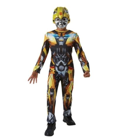 Costum transformers bumblebee 5 6 ani 120 cm sayf r2