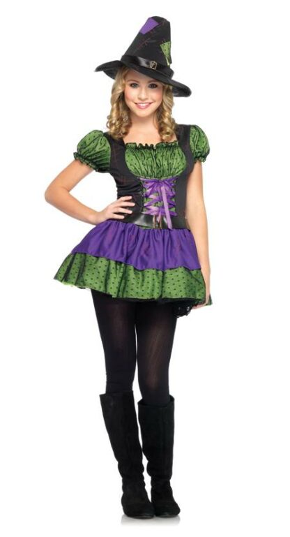 Costum vrajitoare adolescenti hocus pocus 14 16 ani 164 cm