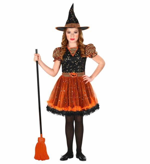 Costum vrajitoare dovleac