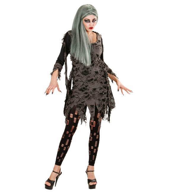 Costum zombie feminin sinistru marimea l