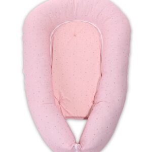 Cuib 3 in 1, pink moons & stars