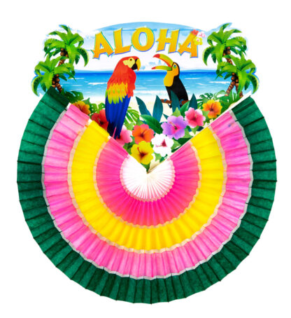 Decor hawaii floare hartie