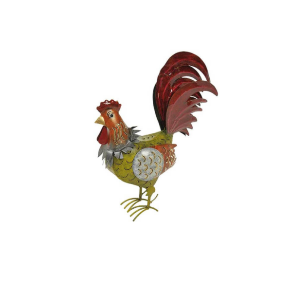 Decoratiune metalica gradina Cocos Eric 39 cm - imagine 3