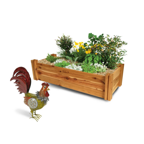 Decoratiune metalica gradina Cocos Eric 39 cm - imagine 2