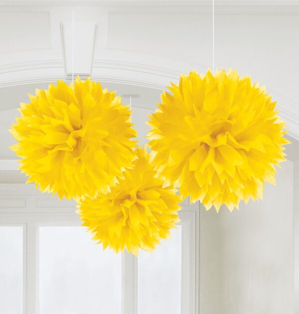 Decoratiuni pom pom 3 buc