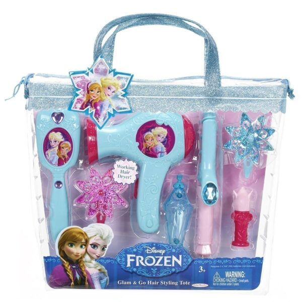 Disney princess set de coafura cu uscator de par functional frozen k4uo m6