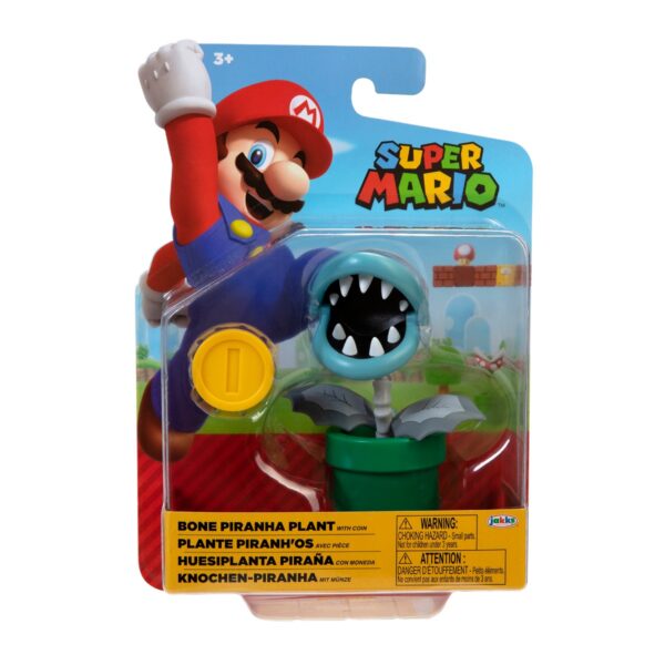 Figurina 10 cm, nintendo mario, piranha plant